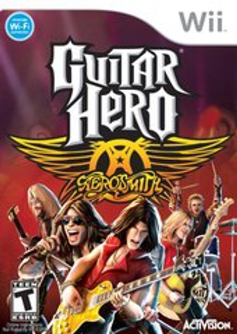 Guitar Hero: Aerosmith - Game Only - Nintendo Wii Guitar Hero: Aerosmith - Game Only - Nintendo Wii
