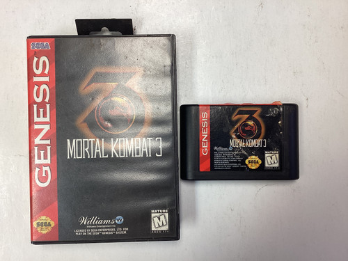 Mortal Kombat 3- Sega Genesis Boxed