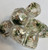 Clear Mossy Skull Resin 7 Dice Set