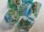 Lake Mushroom Resin 7 Dice Set