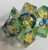 Wild FaeShroom Resin 7 Dice Set