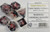 Cave Spider Critters Resin 7 Dice Set
