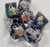 Sunday Cartoon Critters Resin 7 Dice Set