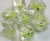 Clear Frog Critters Resin 7 Dice Set