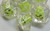 Clear Frog Critters Resin 7 Dice Set