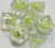 Clear Frog Critters Resin 7 Dice Set
