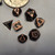 3 sets 21 piece Metal Mini Micro Dice 6mm D&D Dungeons and Dragons