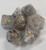 Smokey Crystal Resin 7 Dice Set