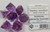 Smokey Amethyst Resin 7 Dice Set