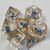 Blue Whale Critters Resin 7 Dice Set