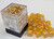 Translucent Dull Gold Acrylic 12mm D6 Set