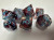 Cold Blooded Glitter Liquid Core Resin 7 Dice Set Cold Blooded Glitter Liquid Core Resin 7 Dice Set