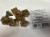Fools Golden Treasure Resin 7 Dice Set