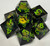Jungle Venom Dragon Eyes Resin 7 Dice Set