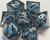 Cold Abyssal Dragon Eyes Resin 7 Dice Set