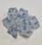Stardust Relic Blue 7 Piece Acrylic Dice Set