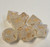 Stardust Relic Gold 7 Piece Acrylic Dice Set