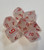 Stardust Relic Red 7 Piece Acrylic Dice Set