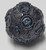 Steampunk Gears Black/Blue Metal 7 Dice Set