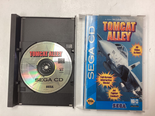 Tomcat Alley- Sega CD Long Box