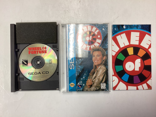 Wheel of Fortune- Sega CD Long Box - Gamerz Haven