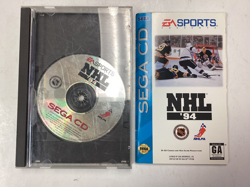 NHL 94- Sega CD Boxed - Gamerz Haven