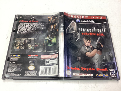 Resident Evil Preview Disc- Gamecube Boxed Gamerz Haven