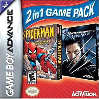 2 in 1 Game Pack ( Spider Man: Mysterio's Menace / Wolverine's