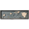 Hawaiian Islands - Grey Frame