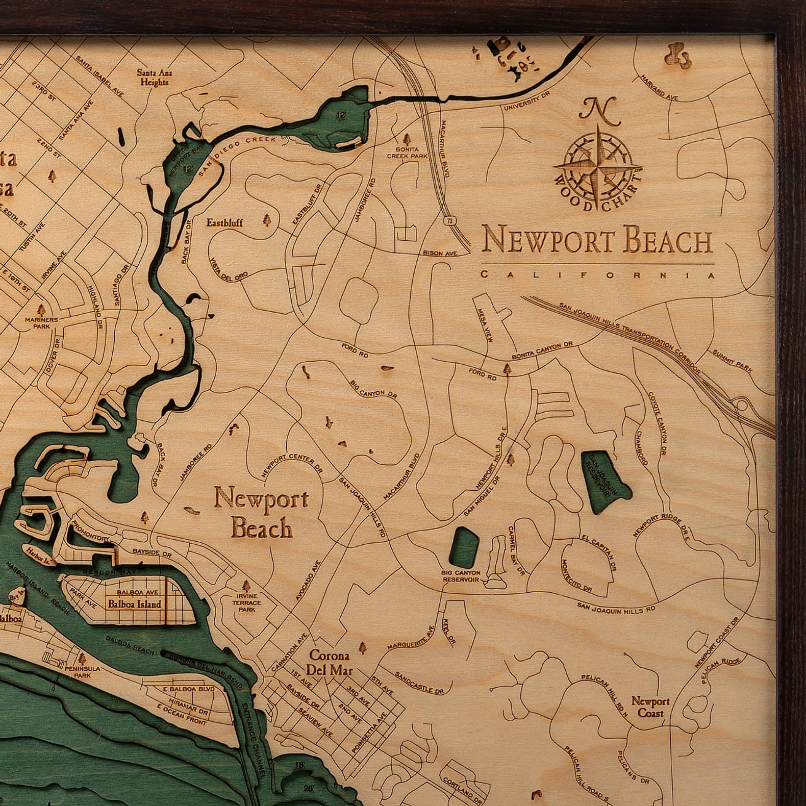 Newport Beach Printable Tourist Map