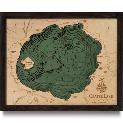 Wooden Map of Portland, Oregon — WoodScape Maps - 3D Wood Maps