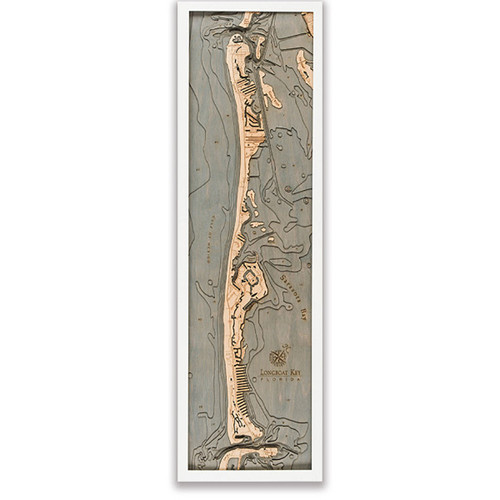 Longboat Key - White Frame Longboat Key - White Frame