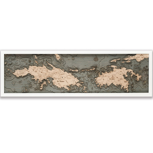 Virgin Islands - White Frame Virgin Islands - White Frame