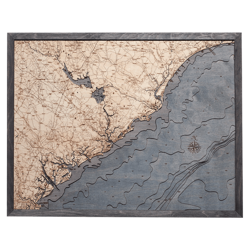 South Carolina Coast - Grey Frame South Carolina Coast - Grey Frame