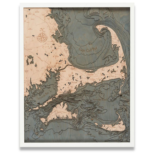Cape Cod - Large - White Frame Cape Cod - Large - White Frame