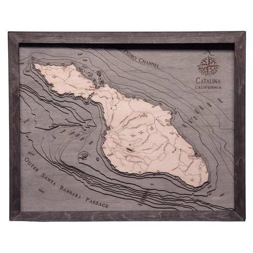 Catalina Island - Grey Frame Catalina Island - Grey Frame