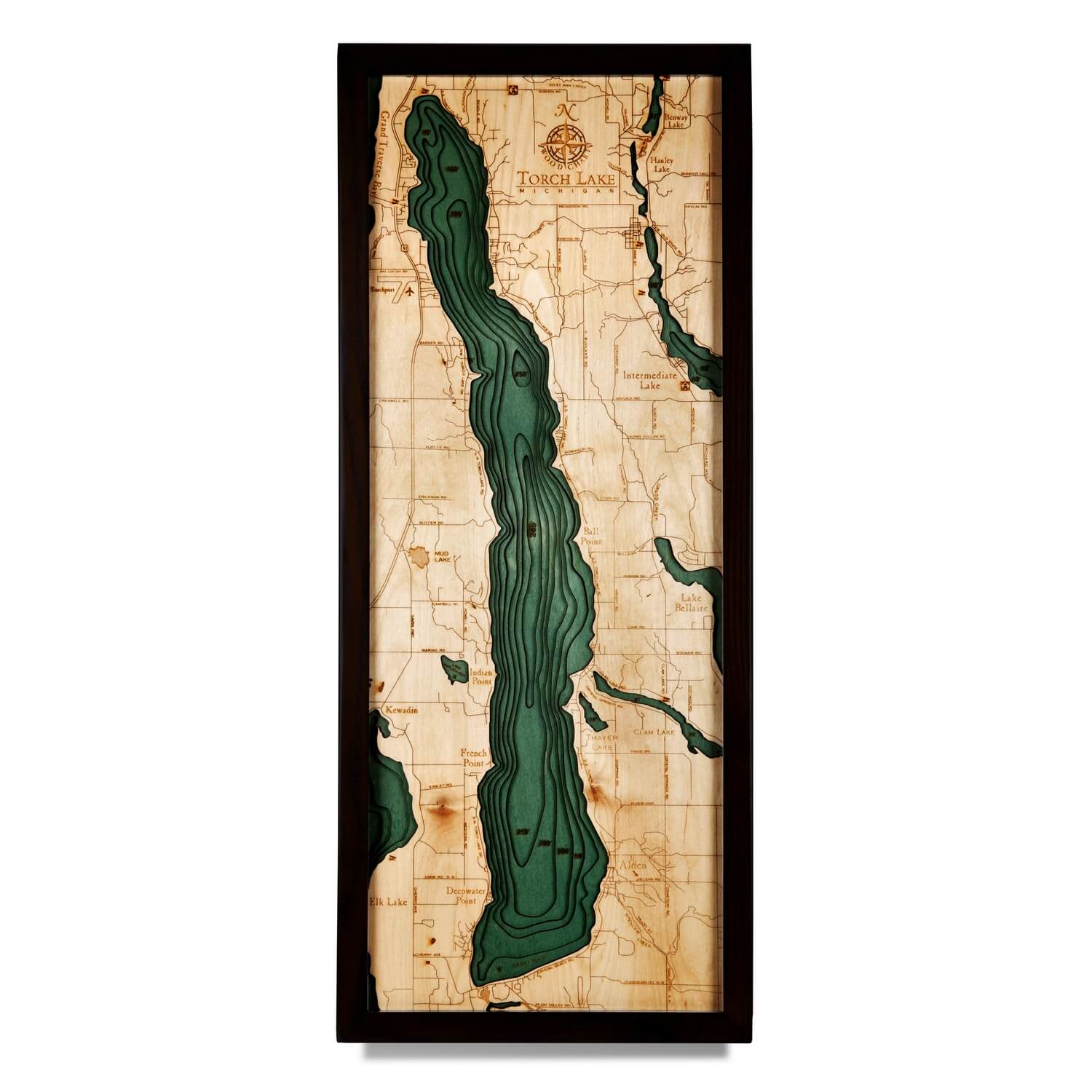 Michigan Wooden Map Puzzle County Tracker » Made In Michigan