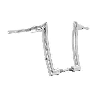 Guidão Mad Dogger Curve Rhino 2" para Harley-Davidson Softail Fat Boy - Inox Polido