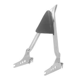 Sissy Bar Diablo Brutale 23" Destacável para Harley-Davidson Softail Sport Glide - Inox Polido