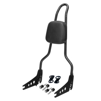 Sissy Bar King 25" Destacável para Harley-Davidson Dyna - Preto