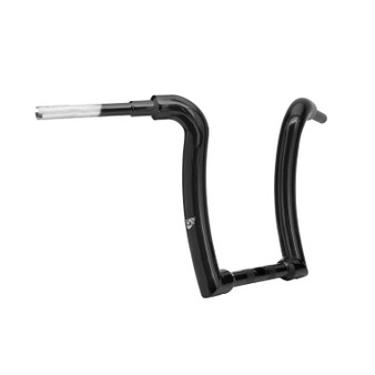 Guidão Ape Curve Rhino 2" para Harley-Davidson Touring Road Glide - Preto