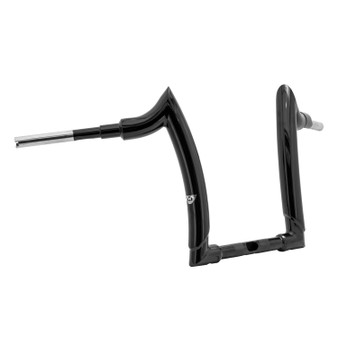 Guidão Front Diablo Rhino 2" para Harley-Davidson Touring Road Glide - Preto