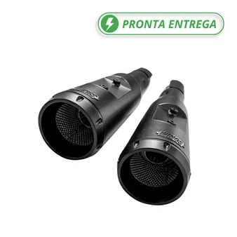 Ponteira Low Shot 5" para Harley-Davidson Touring - Preto Fosco
