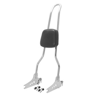 Sissy Bar King 30" Destacável para Harley-Davidson Softail - Inox Polido