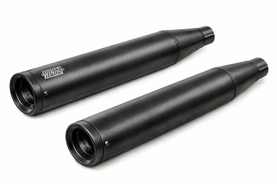 Ponteira Punch Pipe 3" para Harley-Davidson Softail Deluxe - Preto Fosco