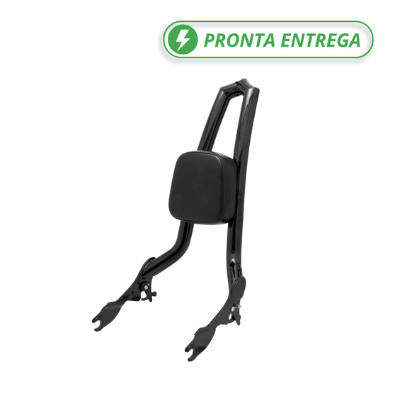 Sissy Bar Backbone Brutale 25" Destacável para Harley-Davidson Touring - Preto