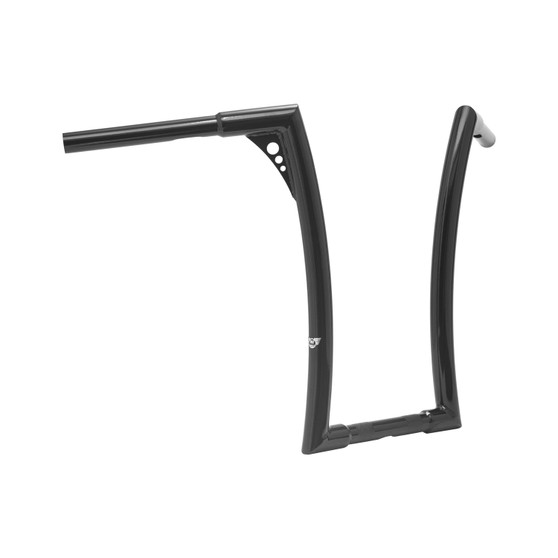 Guidão King Quinado Robust 1.1/4" para Harley-Davidson Softail - Preto