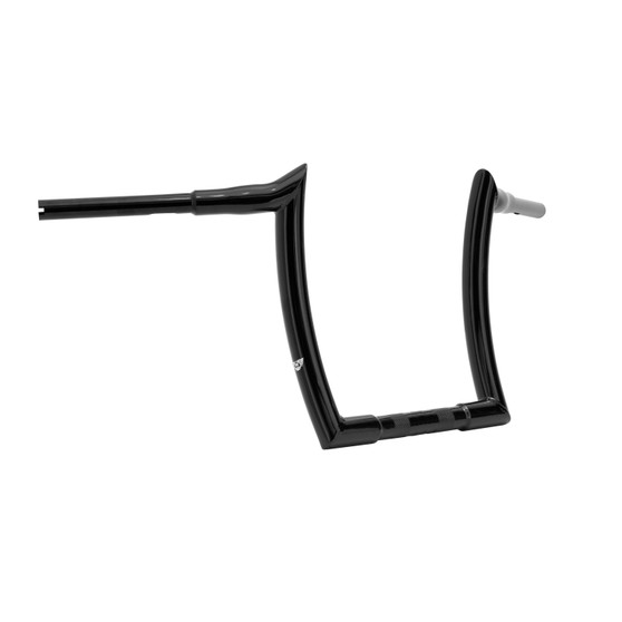 Guidão Mad Dogger Curve Brutale 1.1/2" para Harley-Davidson Softail Heritage - Preto