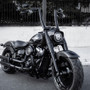 Protetor de Motor King Rhino 2" para Harley-Davidson Softail Fat Boy 2018 a 2026 - Preto