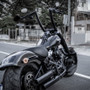 Protetor de Motor King Rhino 2" para Harley-Davidson Softail Fat Boy 2018 a 2026 - Preto
